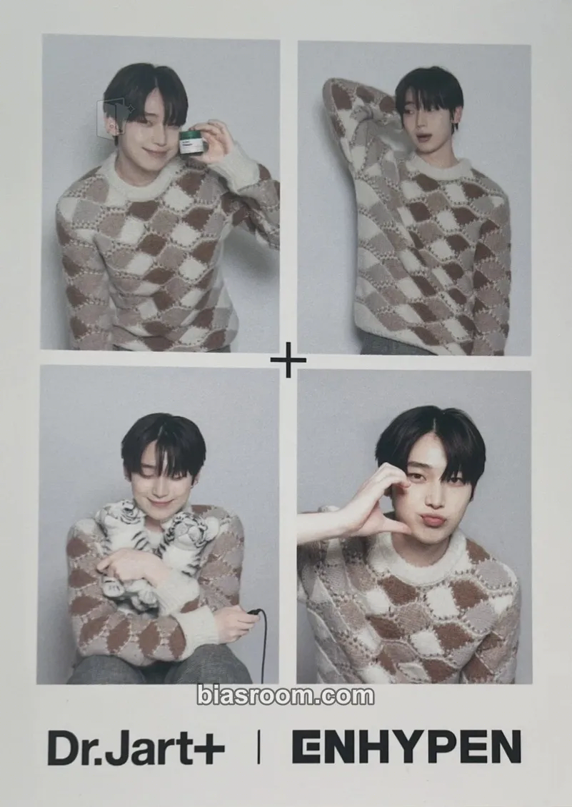 Sunoo Enhypen x Dr.Jart+ Photocard - ENHYPEN - ENHYPEN K-pop photocard