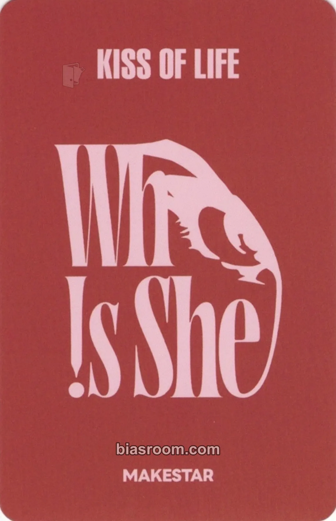 kiss of life ナッティ サイン入りチェキ who is she Natty Who Is She Photocard - KISS OF LIFE | Bias Room