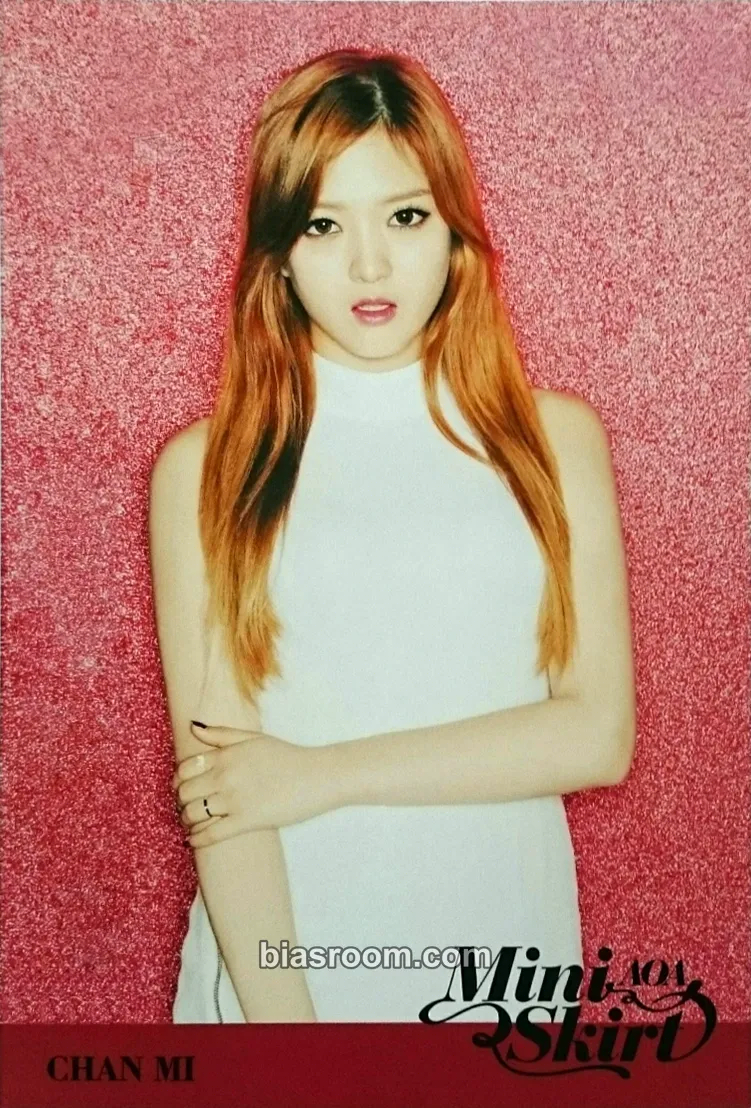 Chanmi Miniskirt (Japanese Version) Photocard - AOA - AOA K-pop photocard
