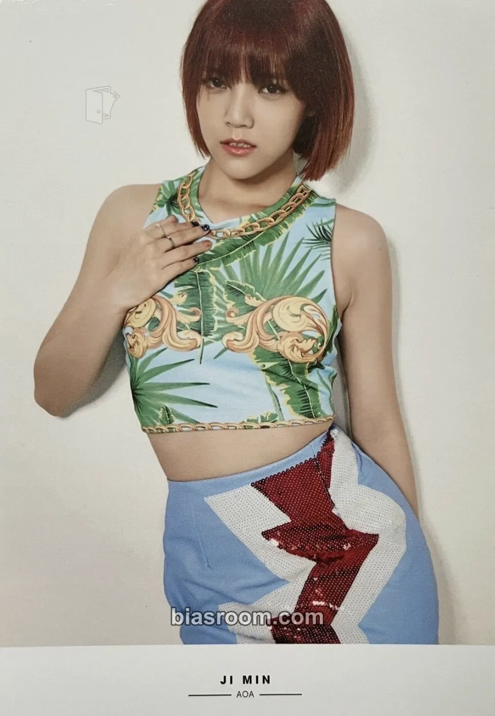 Jimin Short Hair Photocard - AOA - AOA K-pop photocard