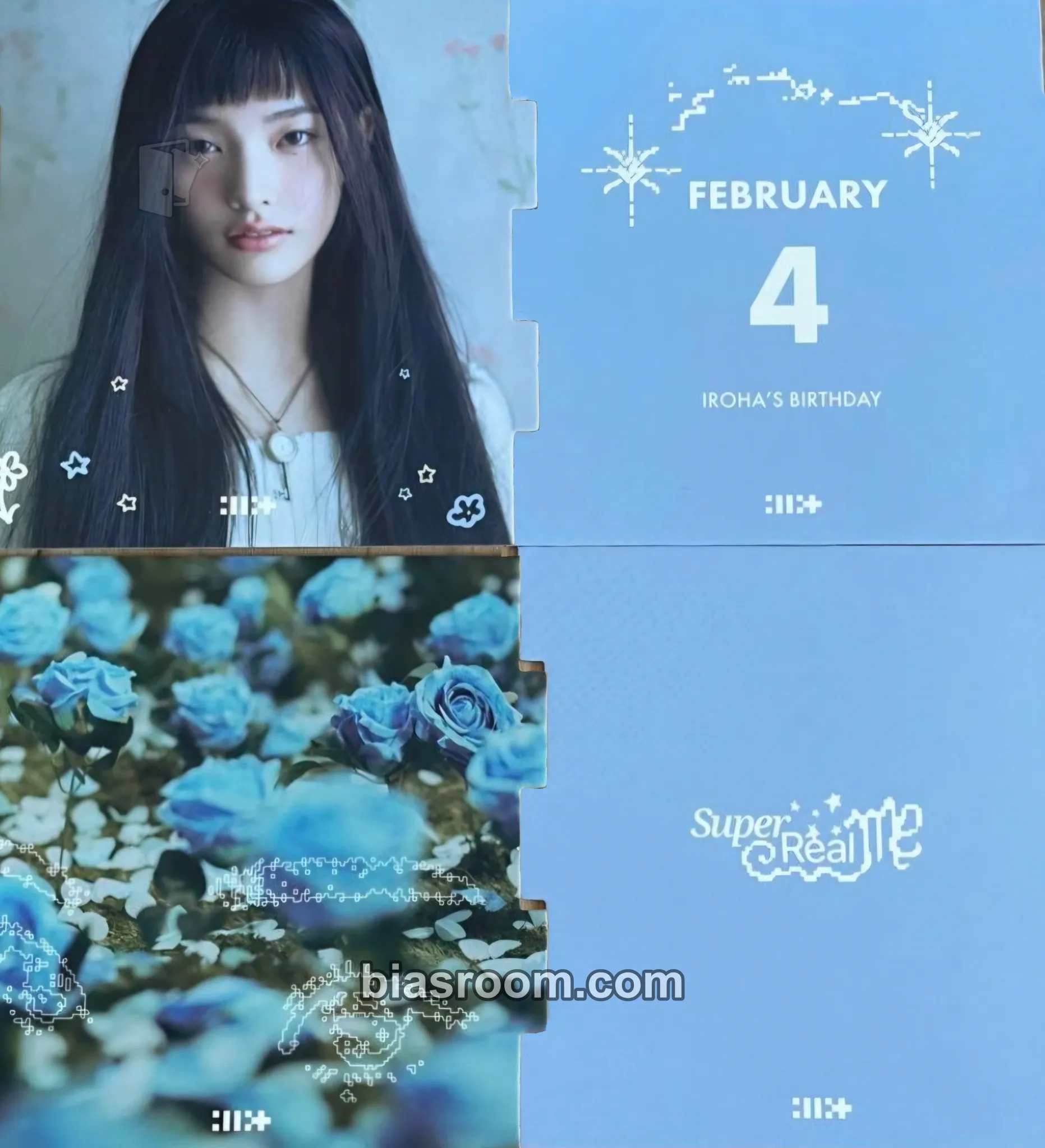 Iroha SUPER REAL ME Photocard - ILLIT - ILLIT K-pop photocard