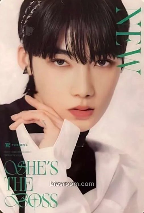 New She's the Boss Photocard - THE BOYZ - THE BOYZ K-pop photocard