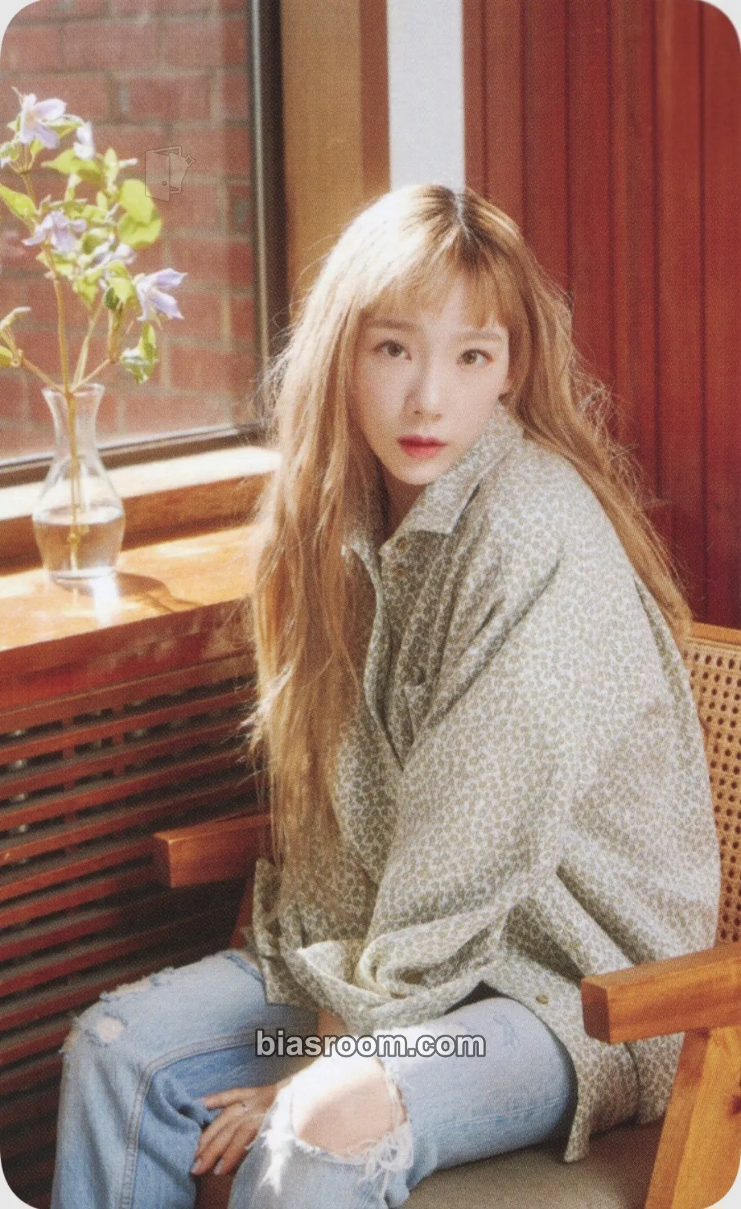 Taeyeon Inside - TAEYEON with SONE fanmeeting Photocard - Taeyeon K-pop photocard