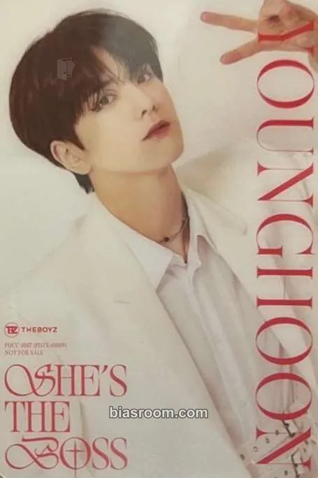 Younghoon She's the Boss Photocard - THE BOYZ - THE BOYZ K-pop photocard