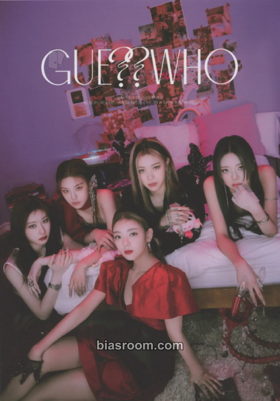 GUESS WHO Photocard - ITZY - ITZY K-pop photocard
