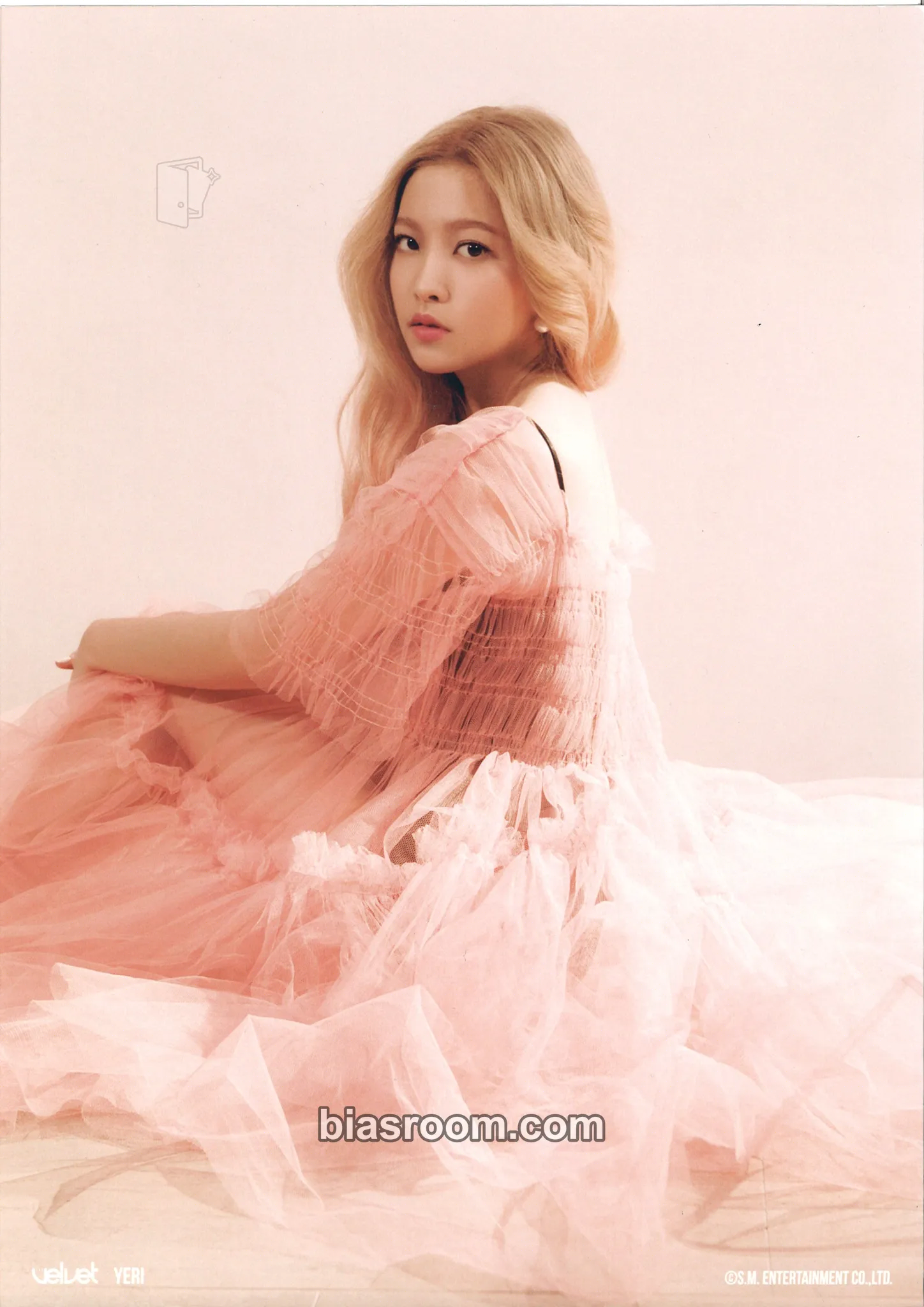 Yeri The Velvet Photocard - Red Velvet - Red Velvet K-pop photocard