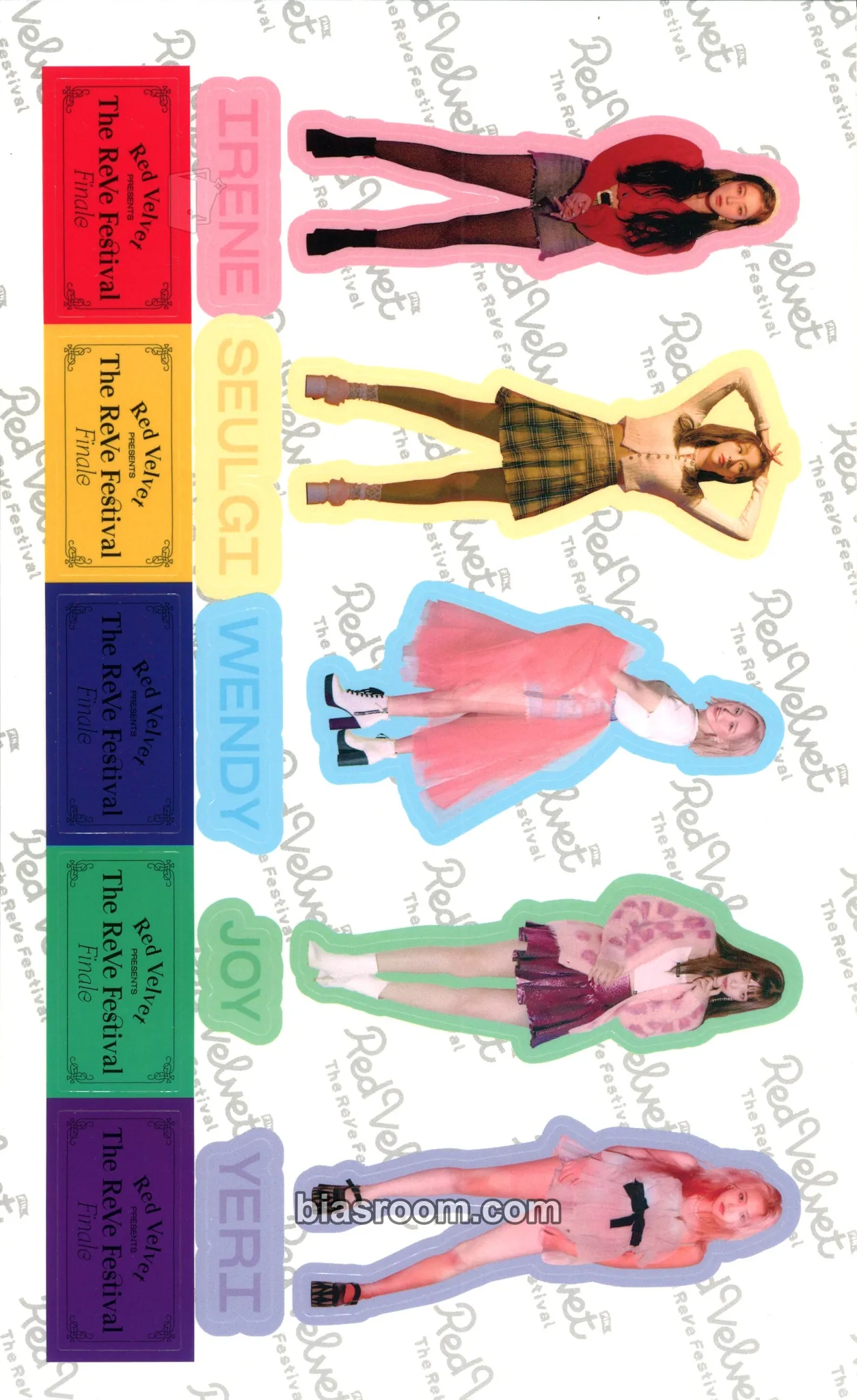 The ReVe Festival: Finale Photocard - Red Velvet - Red Velvet K-pop photocard