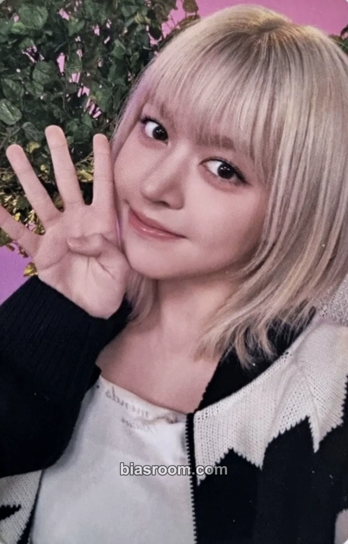 Lily Blue Valentine Photocard - NMIXX - NMIXX K-pop photocard