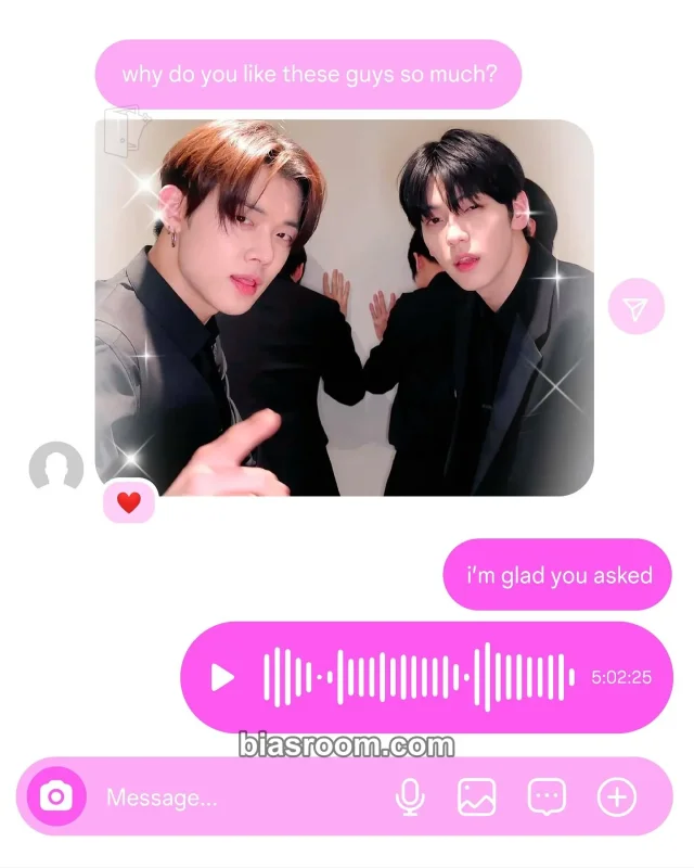 TOMORROW X TOGETHER - Soobin & Yeonjun - Love Language Album sticker broadcast random photocard