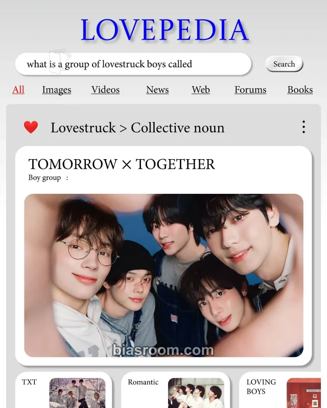 TOMORROW X TOGETHER - Love Language Album sticker broadcast random photocard