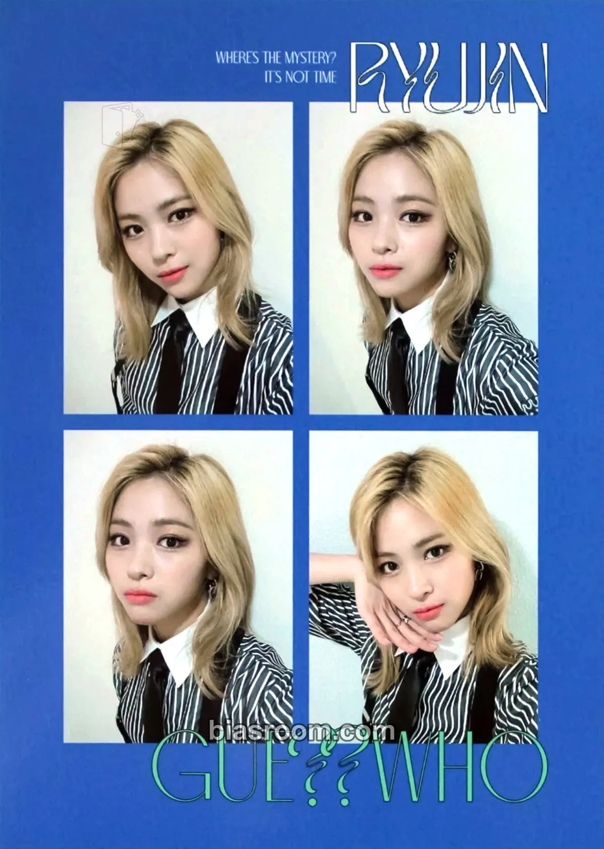Ryujin GUESS WHO Photocard - ITZY - ITZY K-pop photocard