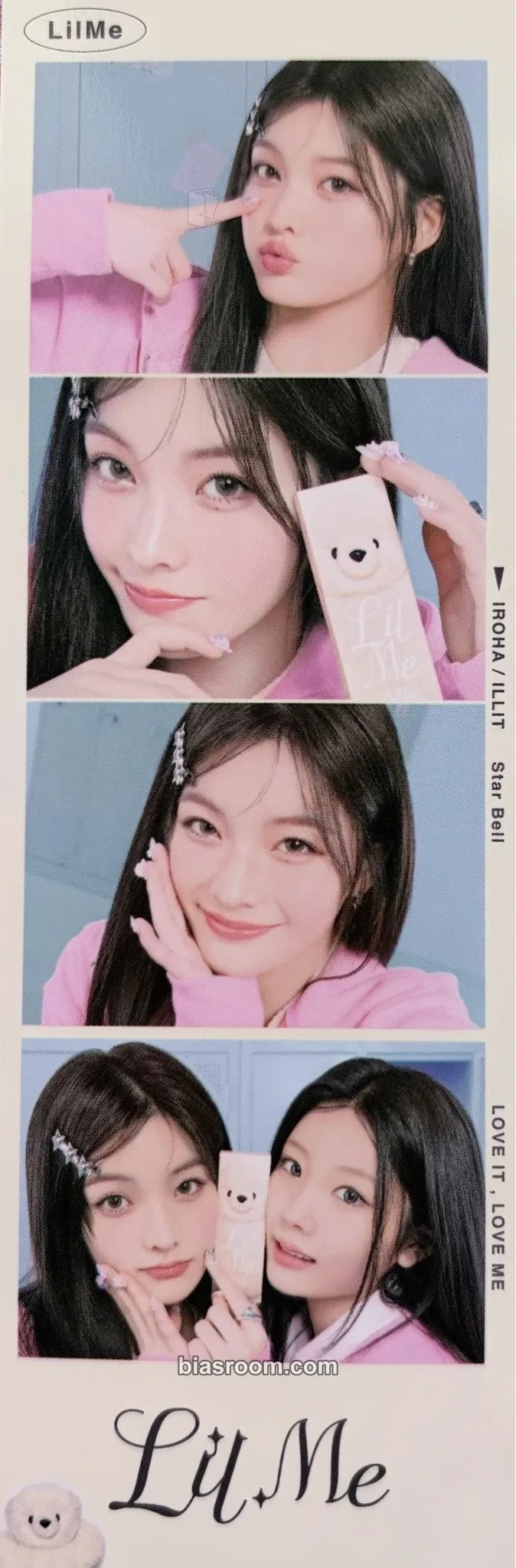 Iroha ILLIT X Lil Me Photocard - ILLIT - ILLIT K-pop photocard