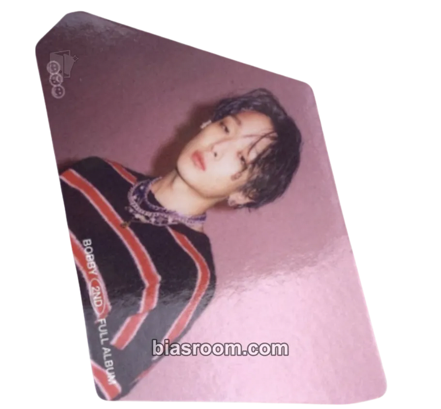 Bobby Lucky Man (Bobby Solo) Photocard - iKON - iKON K-pop photocard