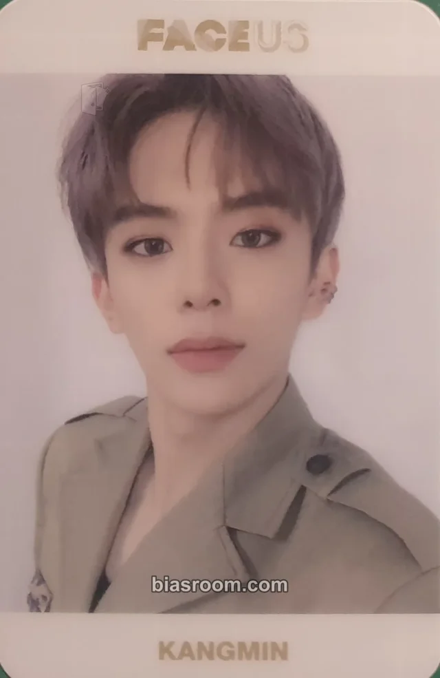 VERIVERY - Kangmin - FACE US Album album photocard official version clear (translucent)