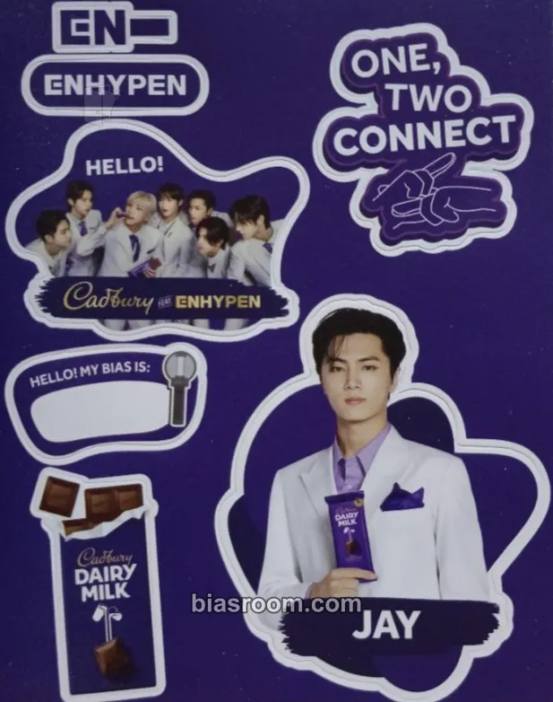 Jay Enhypen x Cadbury Photocard - ENHYPEN - ENHYPEN K-pop photocard