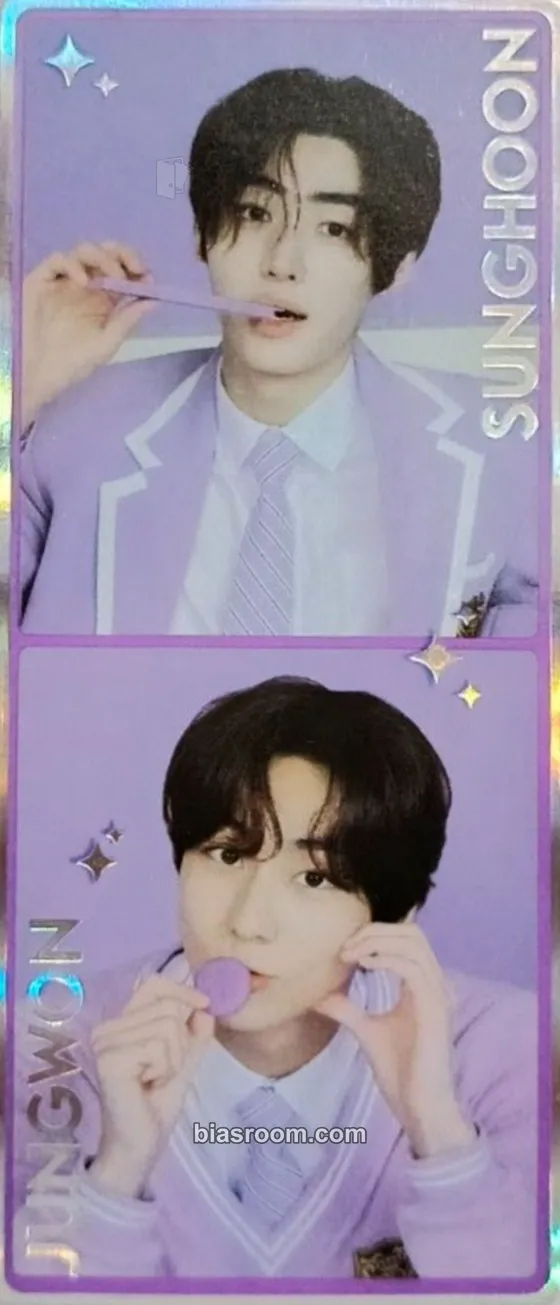 Enhypen x Nabati Photocard - ENHYPEN - ENHYPEN K-pop photocard