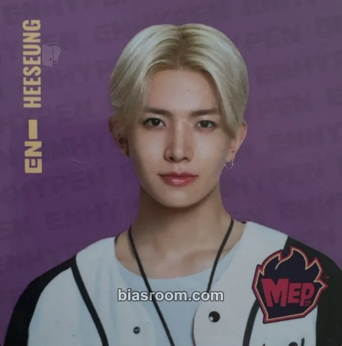 Heeseung Enhypen x Mep Photocard - ENHYPEN - ENHYPEN K-pop photocard