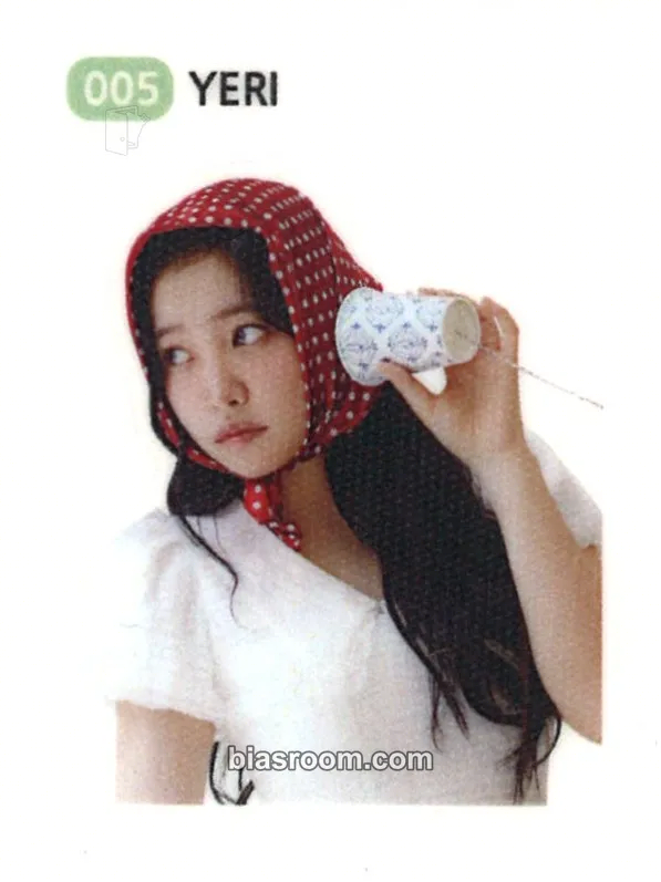 Yeri 2026 Season's Greetings Photocard - Red Velvet - Red Velvet K-pop photocard
