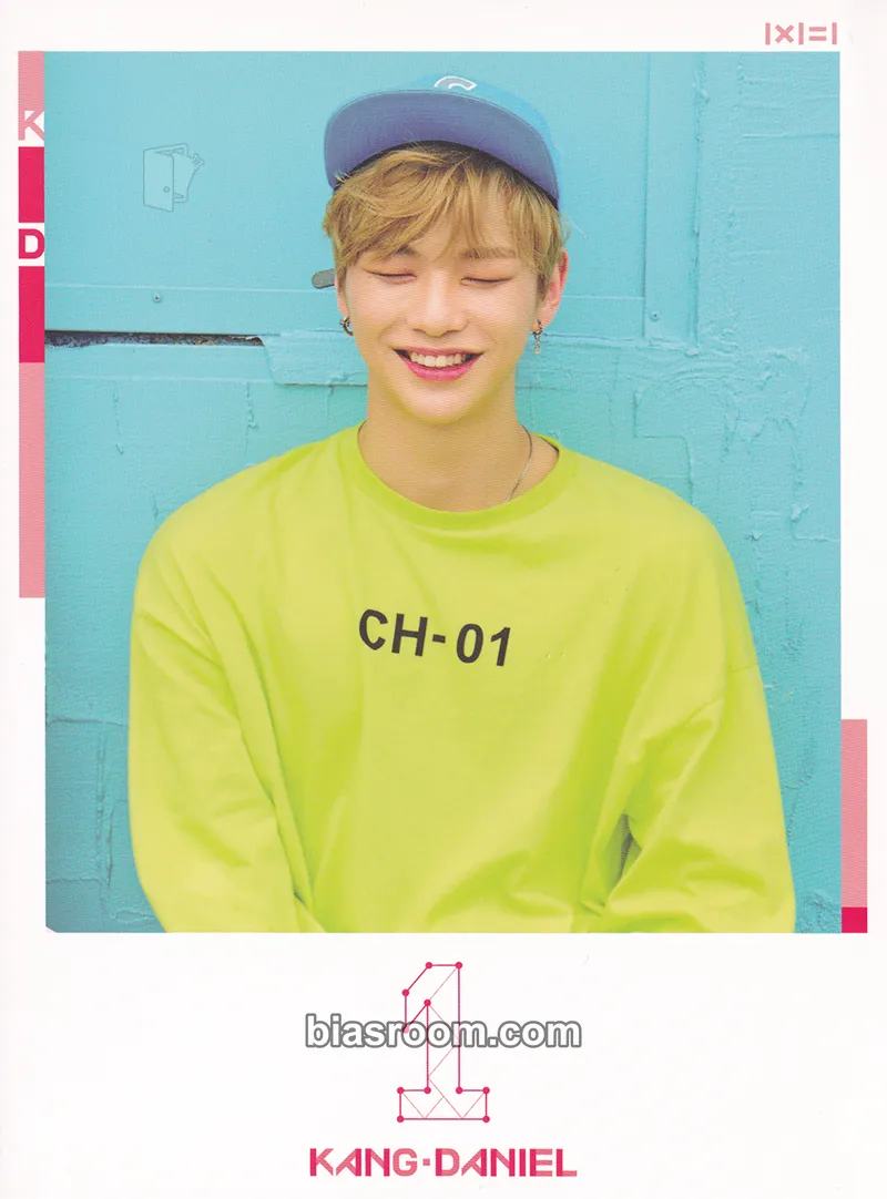Daniel 1X1=1 (To Be One) Photocard - Wanna One - Wanna One K-pop photocard