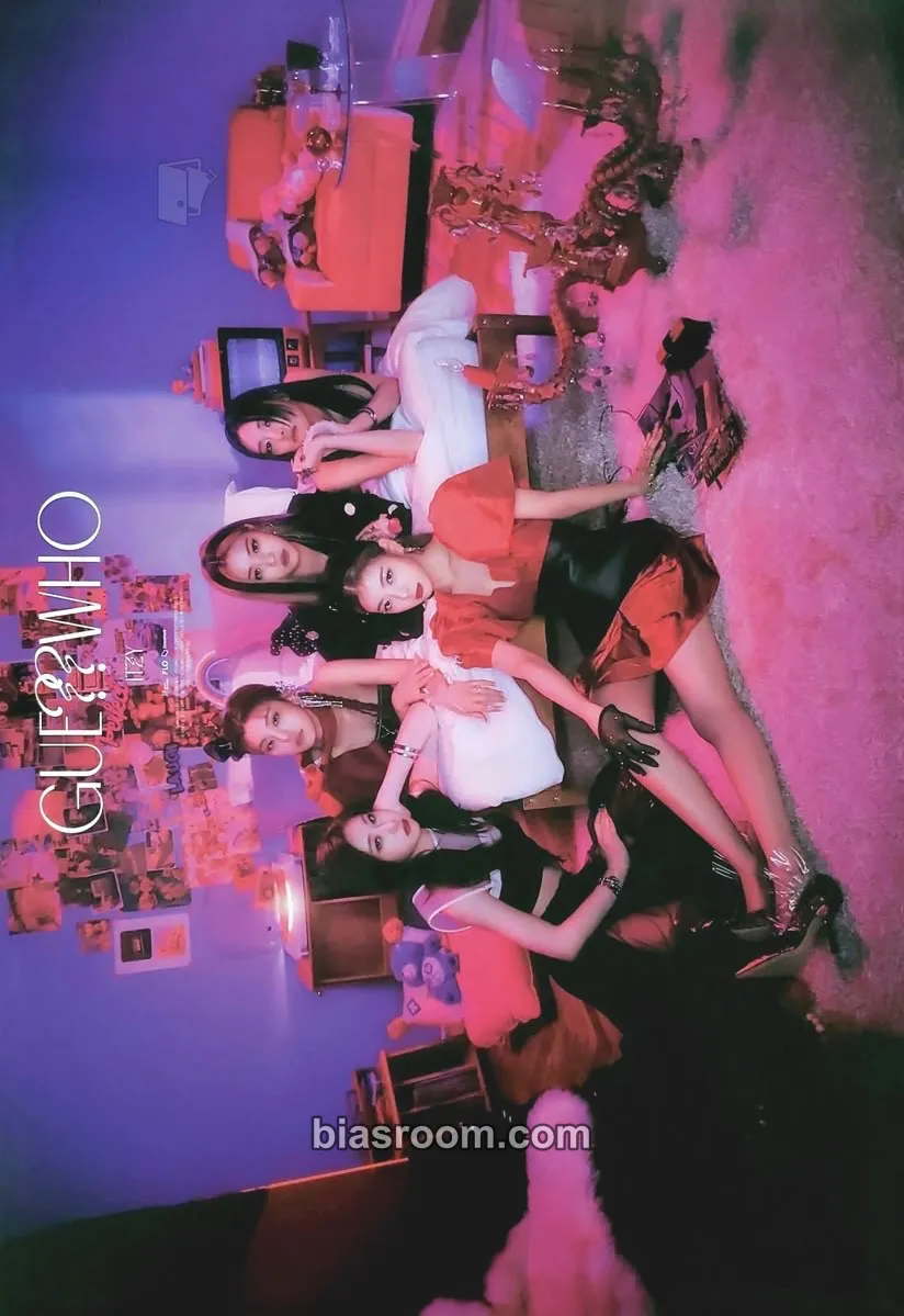 GUESS WHO Photocard - ITZY - ITZY K-pop photocard