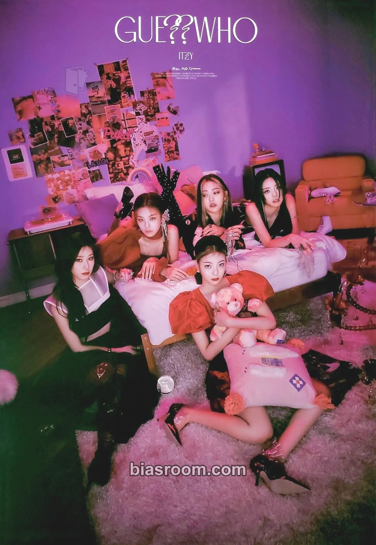 GUESS WHO Photocard - ITZY - ITZY K-pop photocard