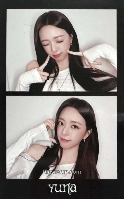 Yuna Ice Cream Photocard - ITZY - ITZY K-pop photocard