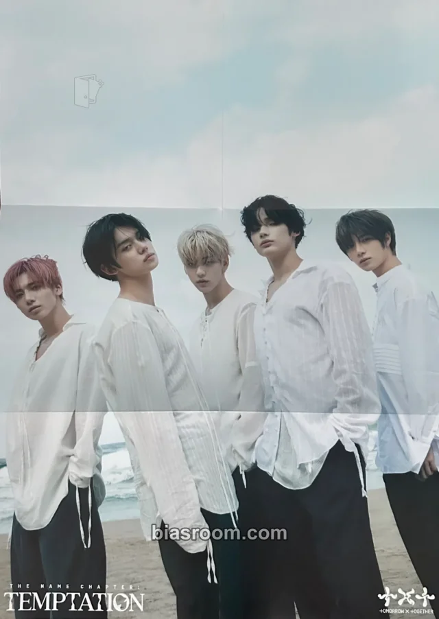 TOMORROW X TOGETHER - The Name Chapter: Temptation Album album inclusion folded poster