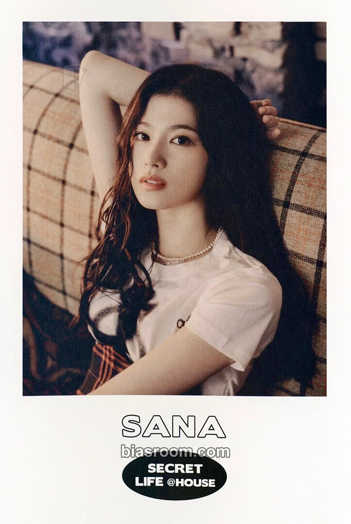 Sana 2023 Season's Greetings: SECRET LIFE @HOUSE Photocard - TWICE - TWICE K-pop photocard