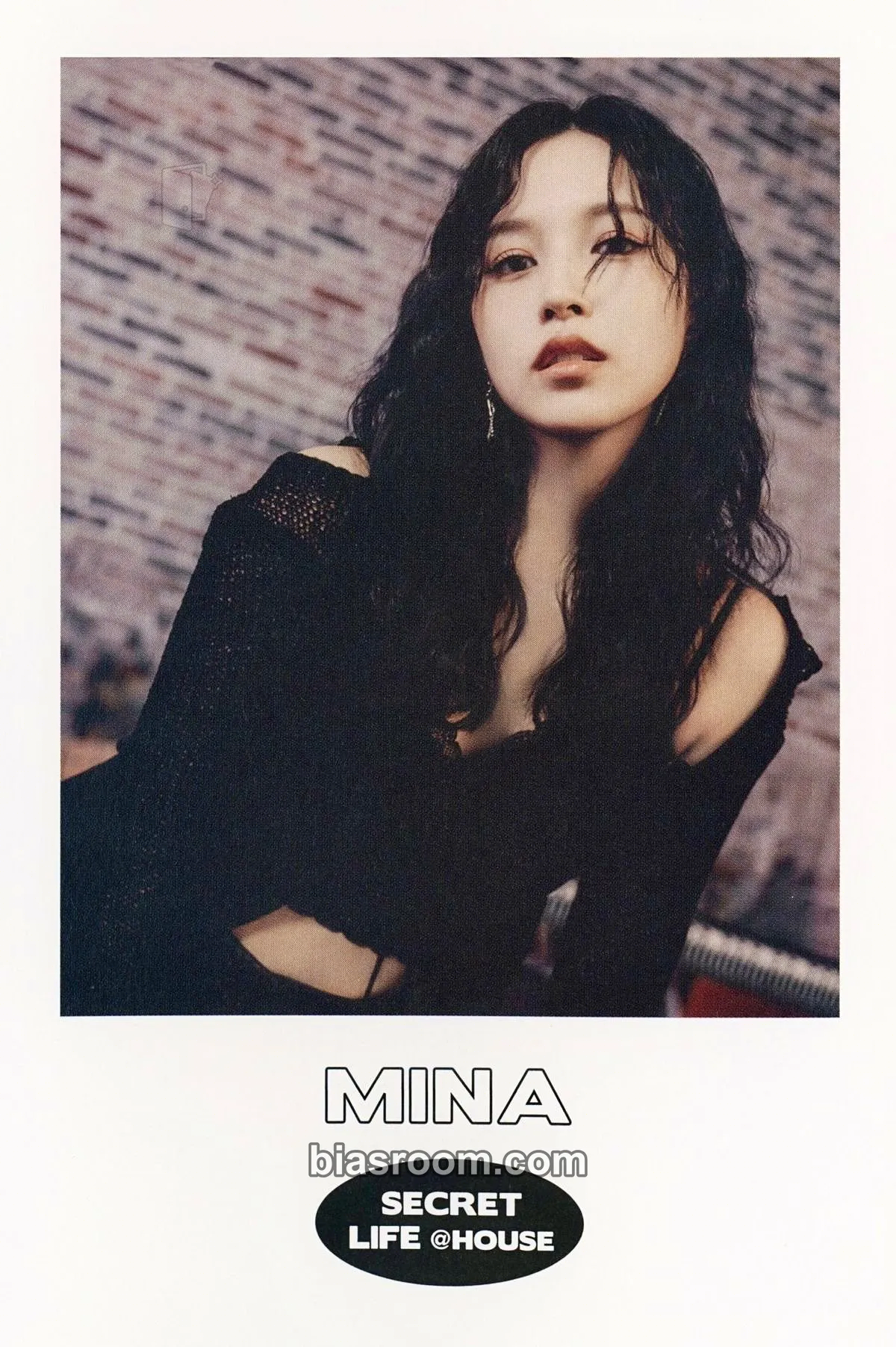 Mina 2023 Season's Greetings: SECRET LIFE @HOUSE Photocard - TWICE - TWICE K-pop photocard