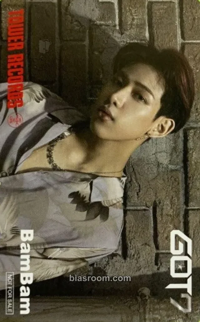 GOT7 - BamBam - THE New Era Album japanese album tower records