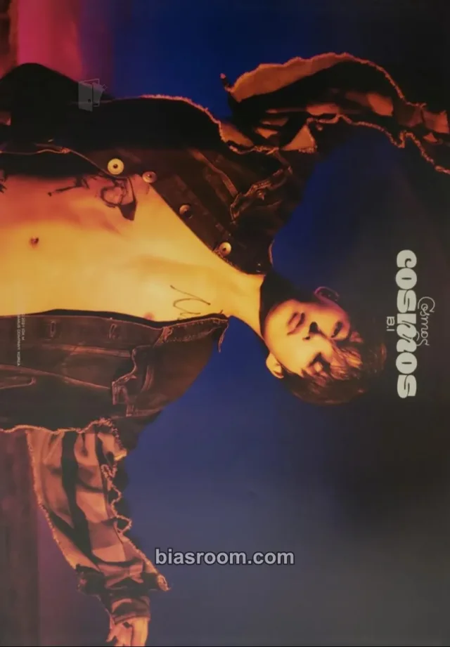 B.I - B.I - Cosmos Album poster pob (pre-order benefit) moon version