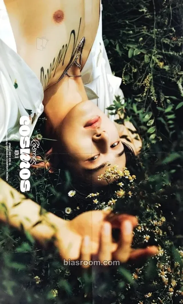 B.I - B.I - Cosmos Album album inclusion folded poster earth version