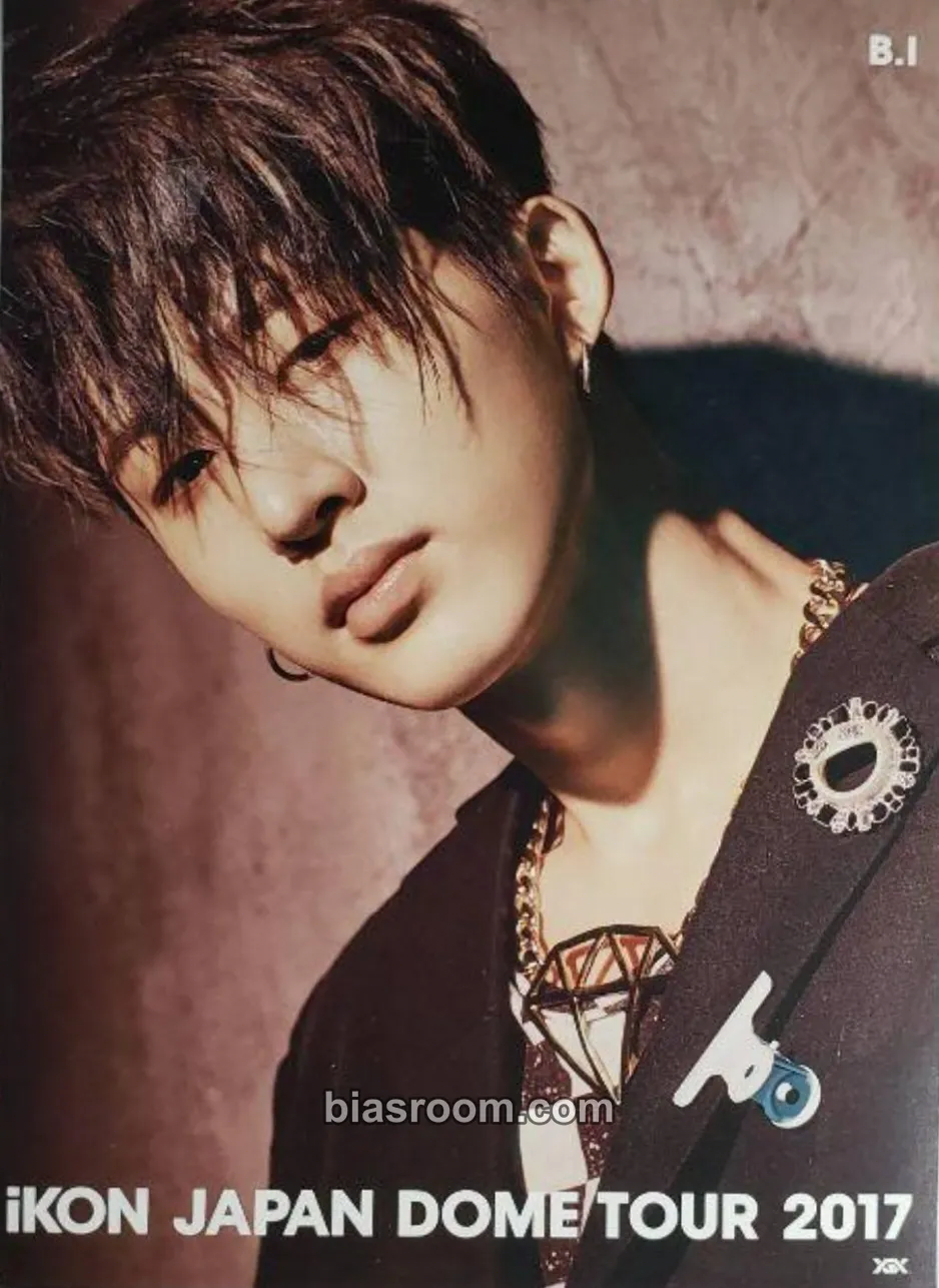 B.I iKON Japan Dome Tour 2017 Photocard - iKON - iKON K-pop photocard