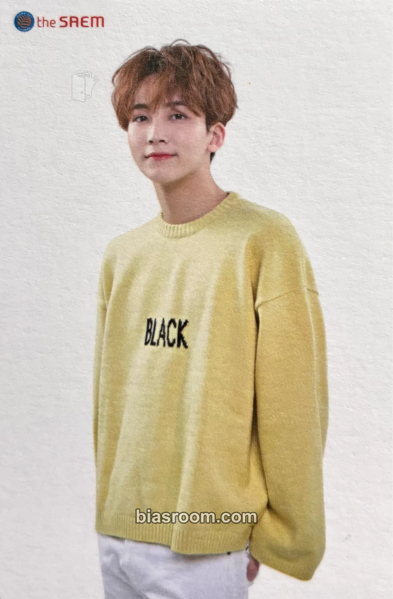 Jeonghan THE SAEM x SEVENTEEN Brand Collaboration Photocard - SEVENTEEN - SEVENTEEN K-pop photocard