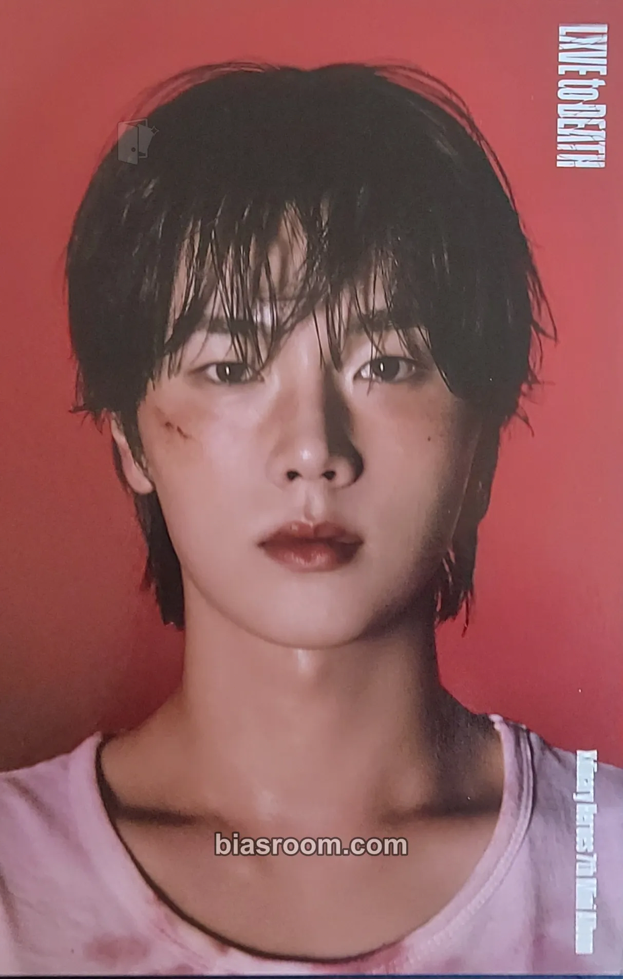 Jungsu LXVE TO DEATH Photocard - Xdinary Heroes - Xdinary Heroes K-pop photocard