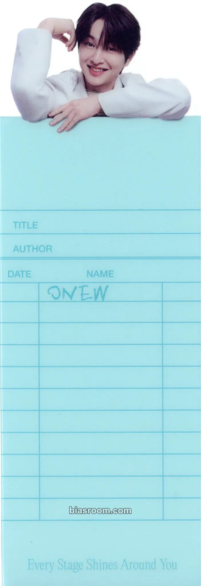 Onew SHINee World VII: E.S.S.A.Y. Photocard - SHINee - SHINee K-pop photocard