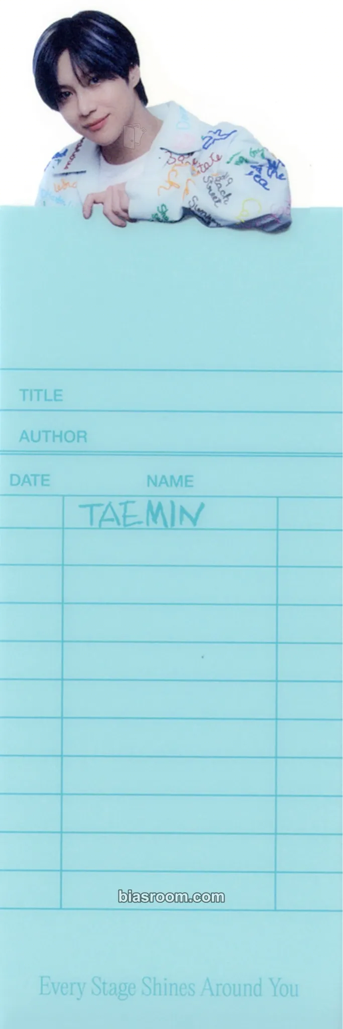 Taemin SHINee World VII: E.S.S.A.Y. Photocard - SHINee - SHINee K-pop photocard