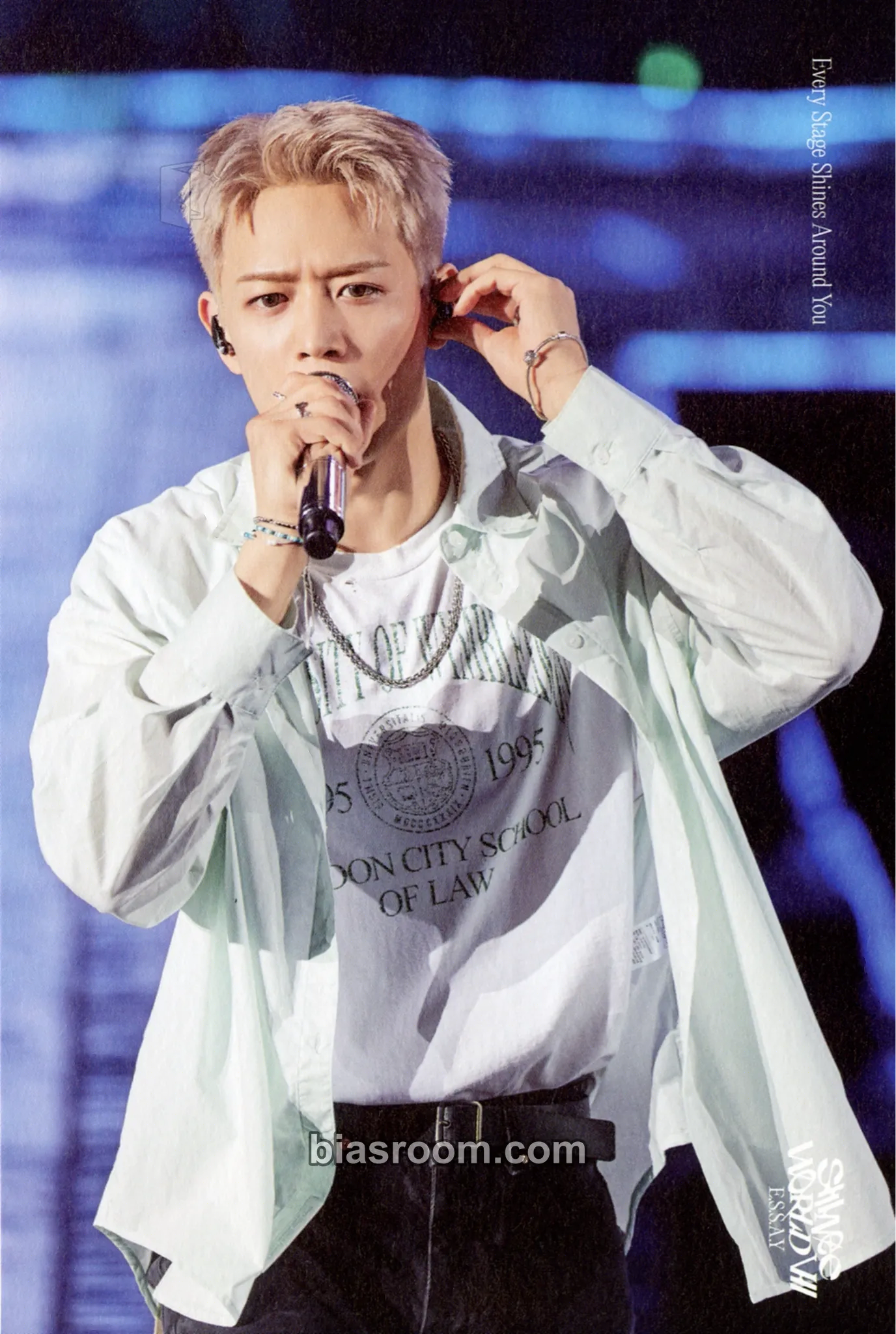 Minho SHINee World VII: E.S.S.A.Y. Photocard - SHINee - SHINee K-pop photocard