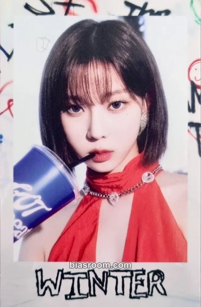 GOT the beat - Winter - Stamp on It Album merch photocard trading card
