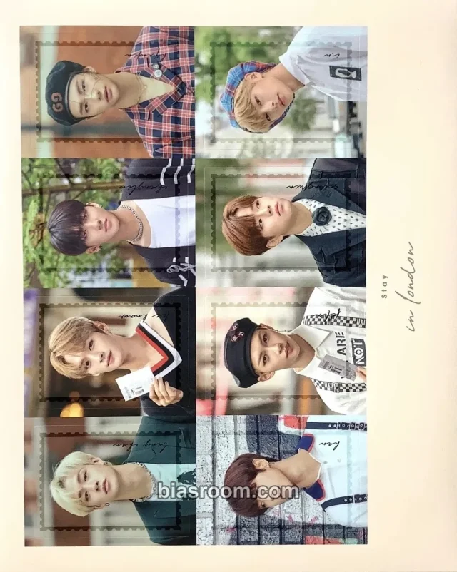 Stray Kids - Changbin - 'Stay in London' First Photobook Other sticker pob (pre-order benefit) sticker sheet