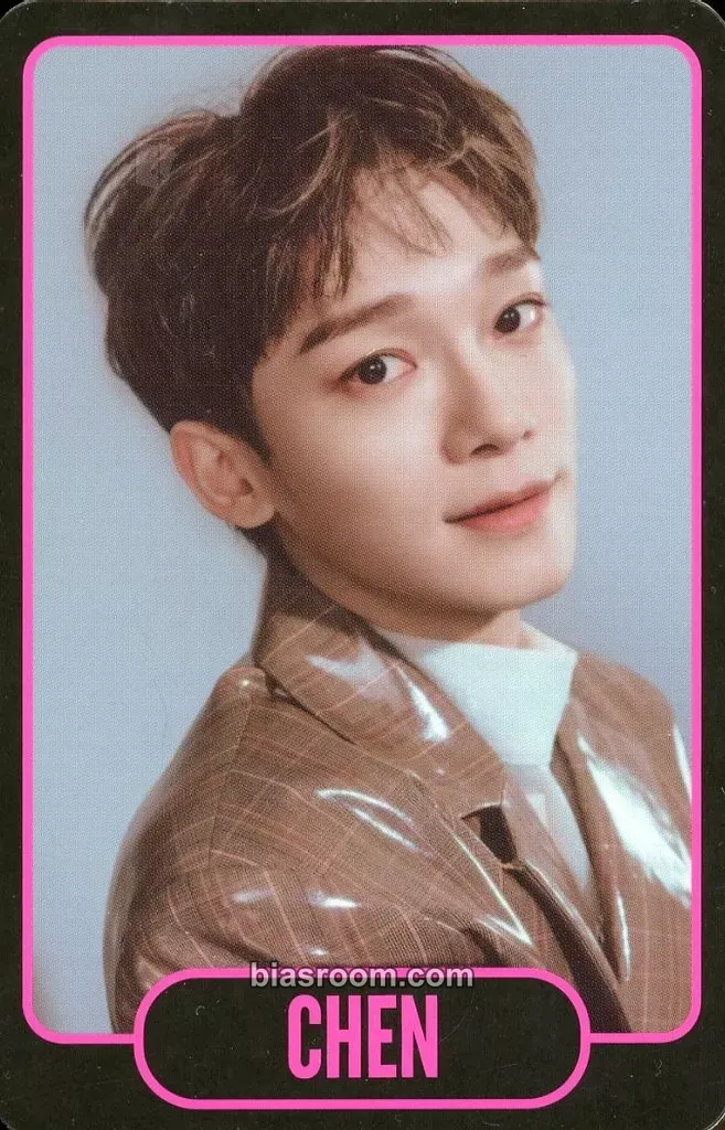 Chen EXO POP UP <EXOcial Club - Cream Soda> in Seoul Photocard - EXO - EXO K-pop photocard