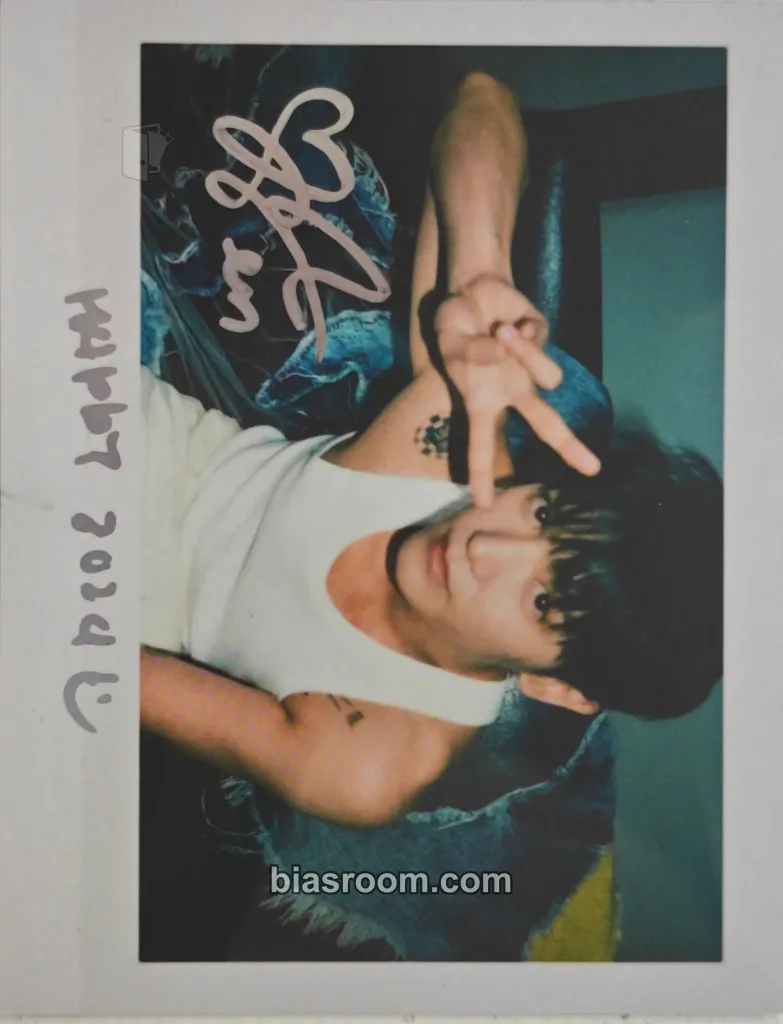 Taeyong Bobosnap magazine x Taeyong Photocard - NCT - NCT K-pop photocard