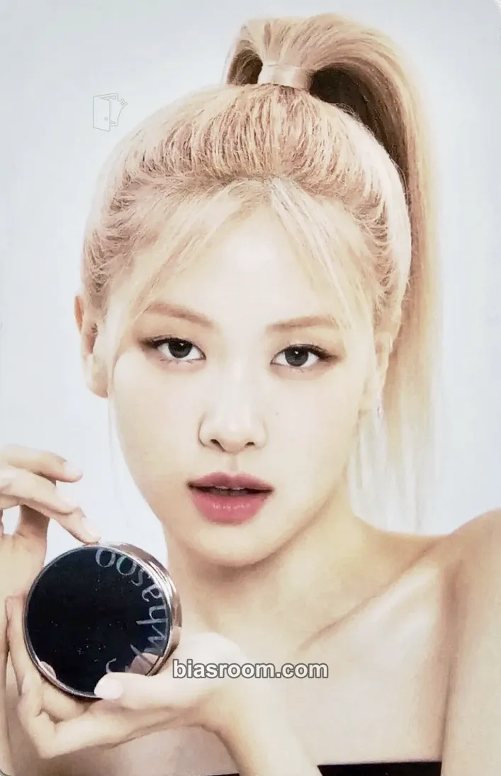 Rosé Rosé x Sulwhasoo Photocard - BLACKPINK - BLACKPINK K-pop photocard