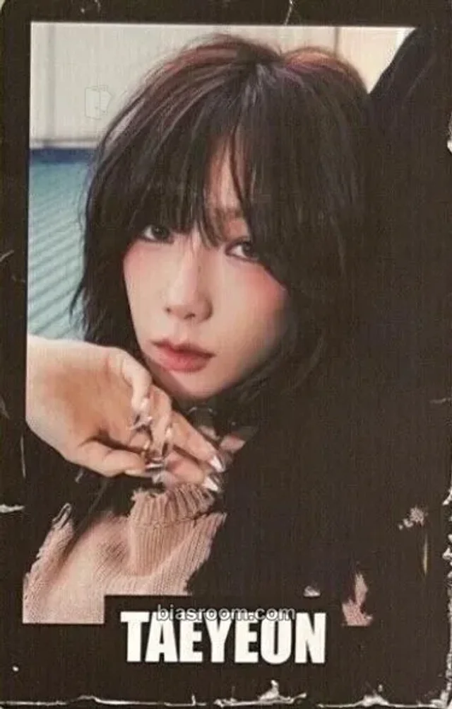 GOT the beat - Taeyeon - Stamp on It Album merch photocard trading card