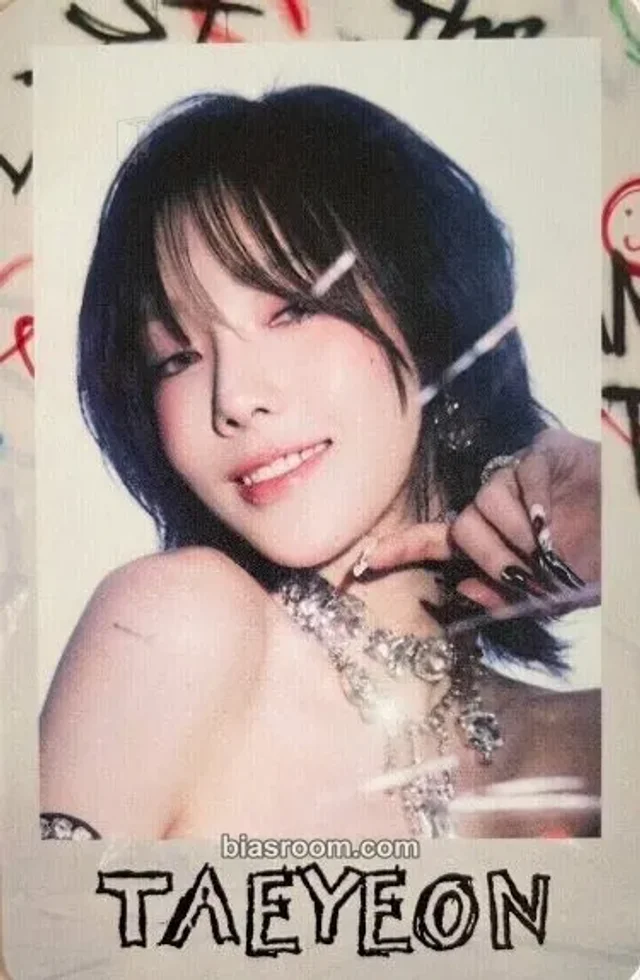 GOT the beat - Taeyeon - Stamp on It Album merch photocard trading card