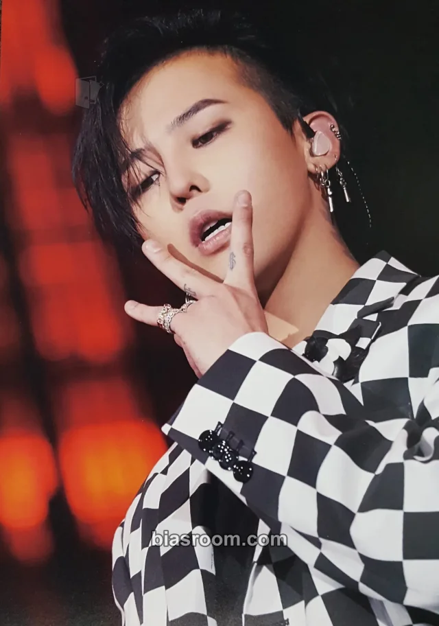 BIGBANG - G-Dragon - BIGBANG10 The Concert 0.To.10 The Final Deluxe Other dvd inclusion postcard