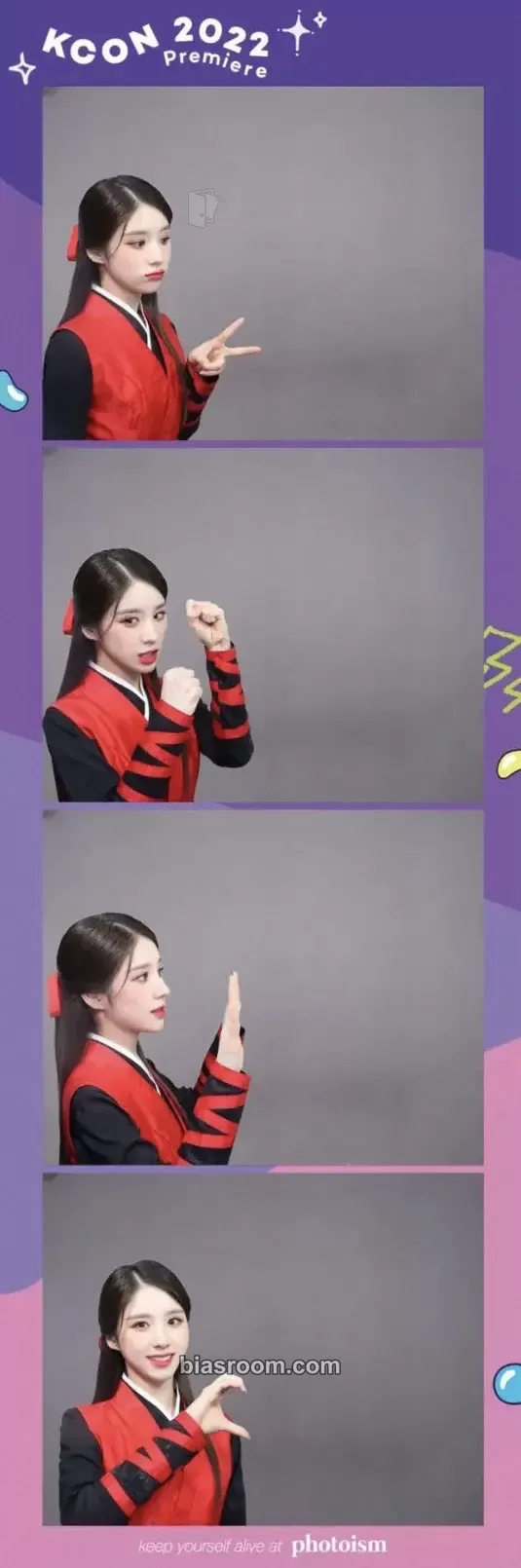 HeeJin KCON 2022 Premiere Photocard - LOONA - LOONA K-pop photocard
