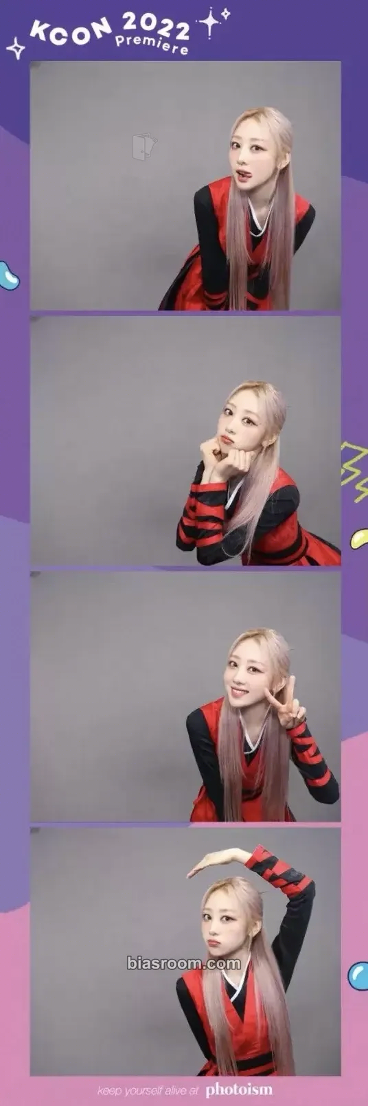 Yves KCON 2022 Premiere Photocard - LOONA - LOONA K-pop photocard