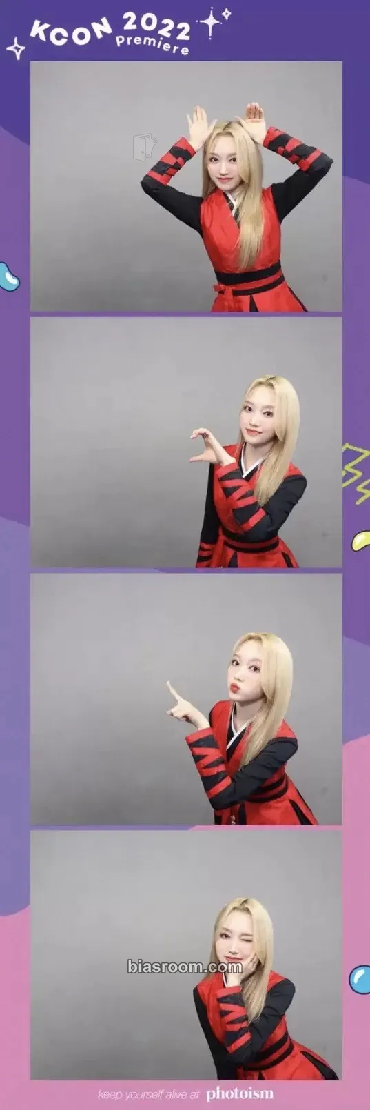 Go Won KCON 2022 Premiere Photocard - LOONA - LOONA K-pop photocard
