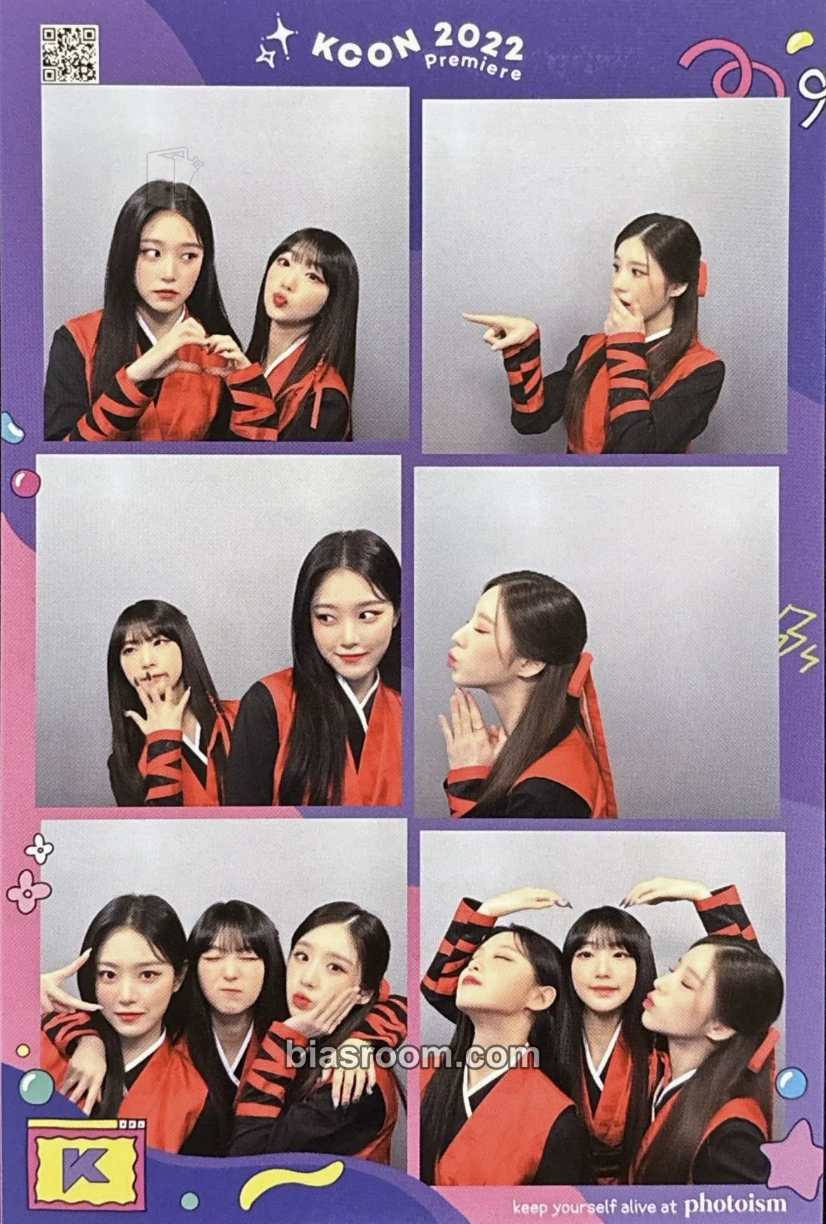 KCON 2022 Premiere Photocard - LOONA - LOONA K-pop photocard